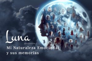 Que significa la luna en la carta natal, gestiona emocional